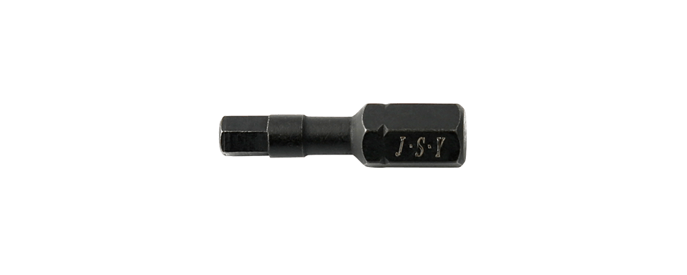 Hexagon impact screwdriver head