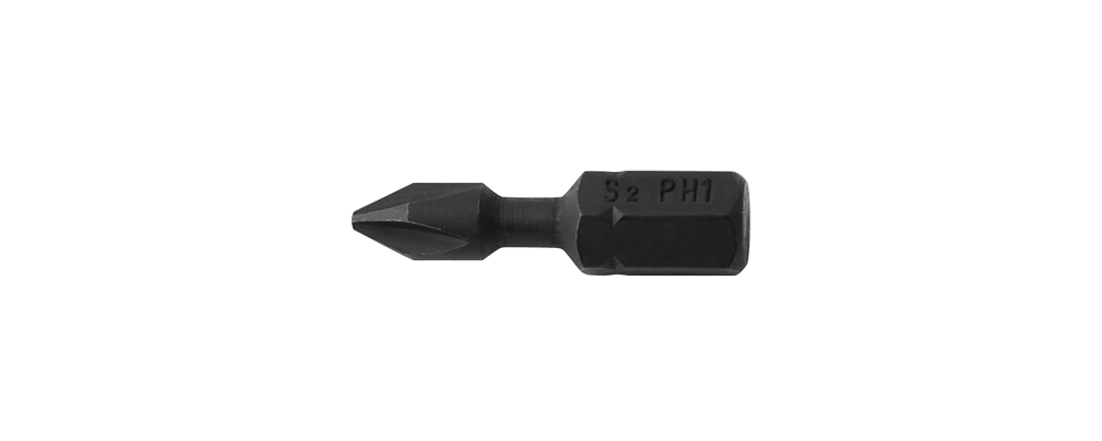 Cross impact screwdriver head