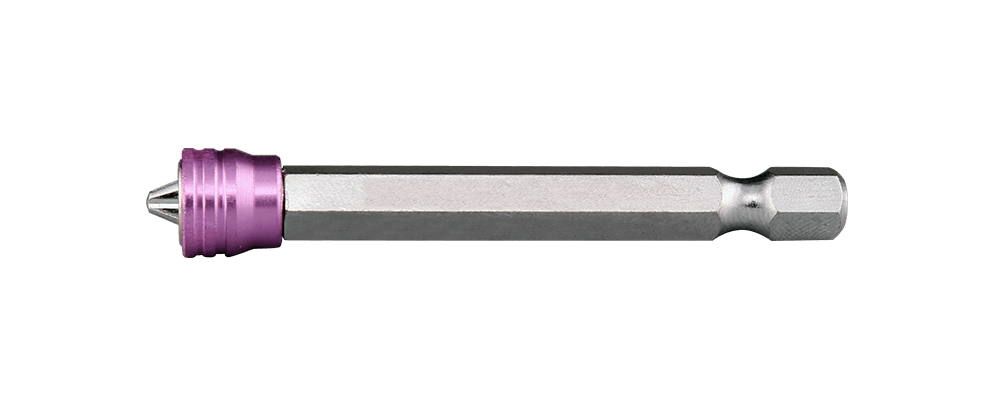 Metal thread magnetic ring screwdriver head