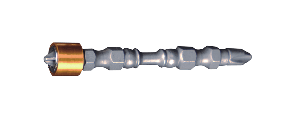 Metal magnetic ring screwdriver head